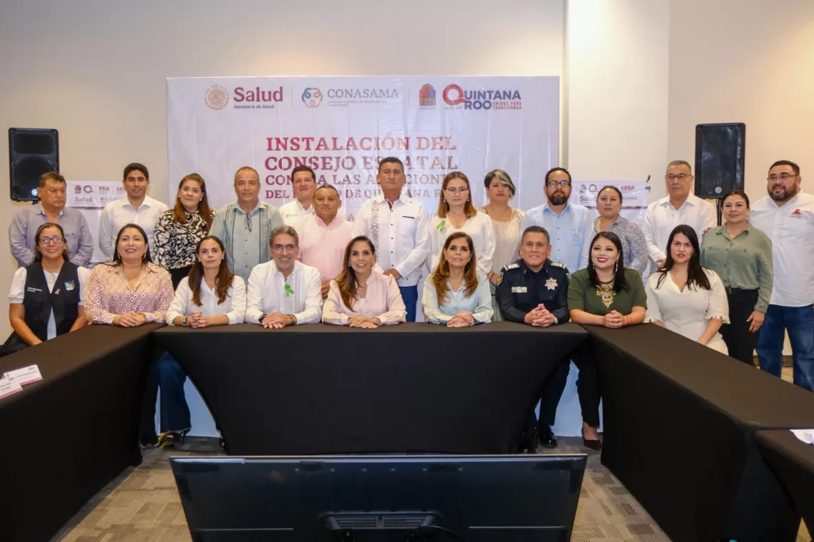 Instalado el Consejo Estatal Contra las Adicciones