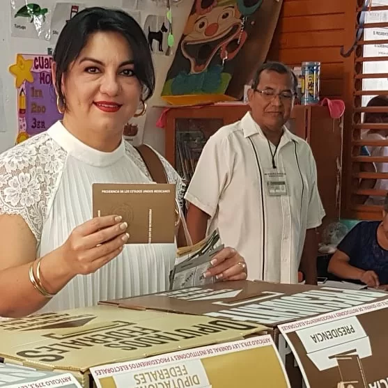 Nora Cerón González, una de las elegidas 