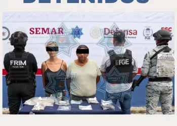 Detienen a pareja ligada al narcomenudeo y motos robadas