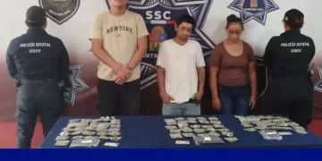 Operativo sorpresa en el kilómetro 16.5: aseguran droga y celulares en la Zona Hotelera