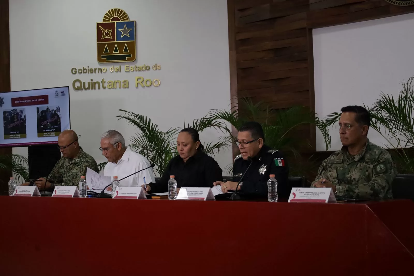 SSC asegura más de 2 mil 500 dosis de droga en una semana