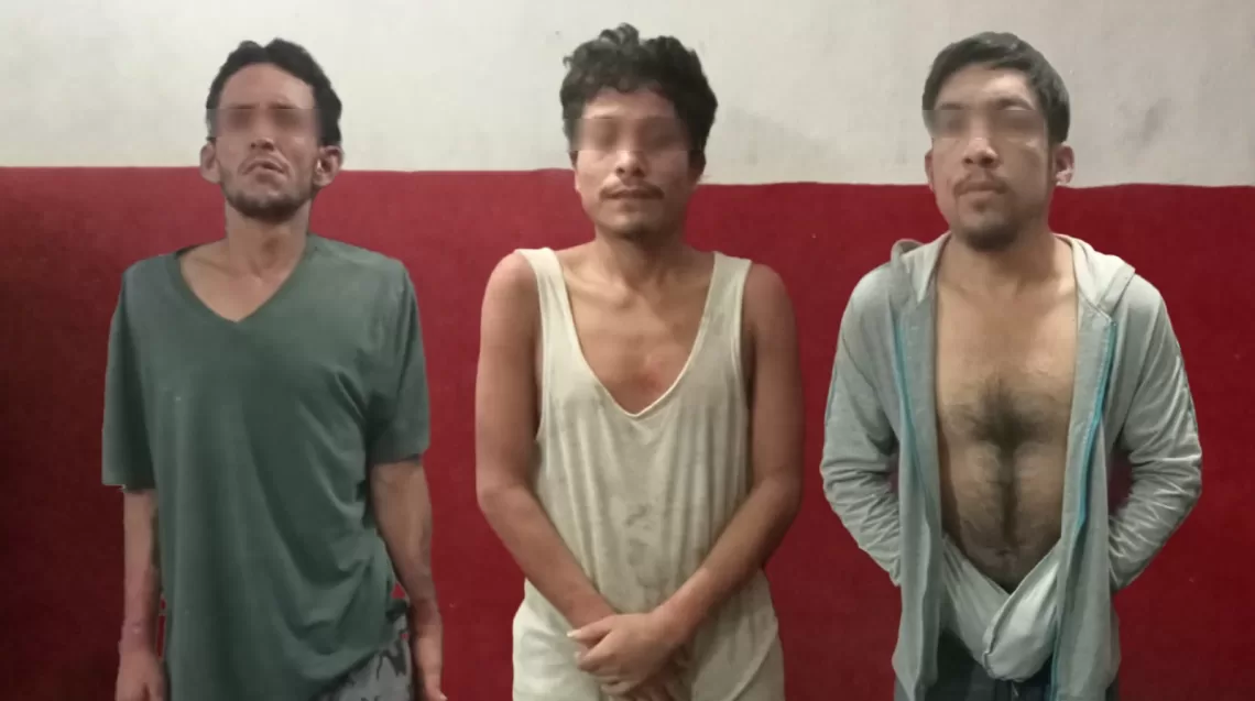 Rescatan a tres hombres amarrados y deshidratados cerca de subestación eléctrica