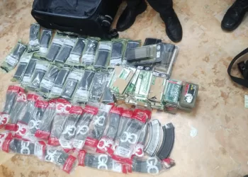 Guardia Nacional frustra intento de traslado de armamento y narcóticos en Cancún