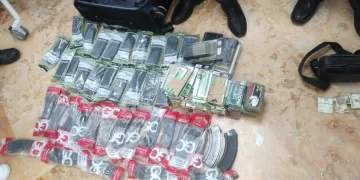 Guardia Nacional frustra intento de traslado de armamento y narcóticos en Cancún