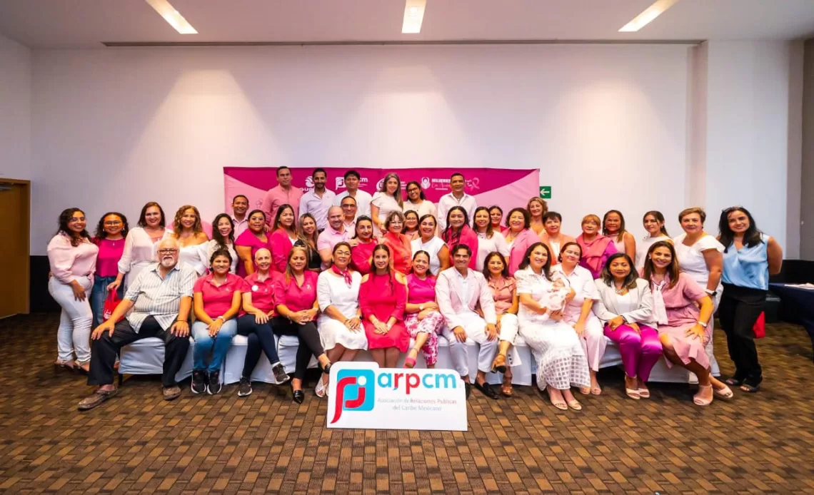 Cancún se viste de rosa: Aguakan, la ARPCM y empresarios cancunenses se unen en el “Desayuno Rosa 2025” contra el cáncer de mama