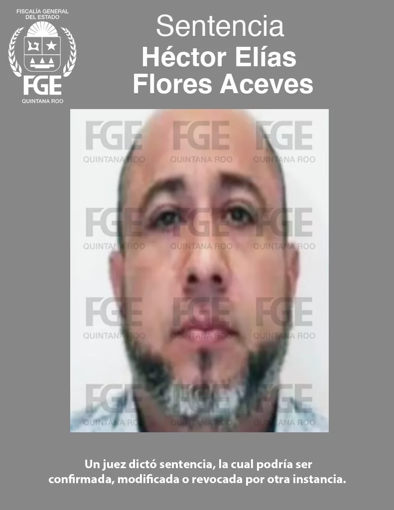 Condenan a 50 años de prisión al “15” y a su sicario por homicidio en Cancún