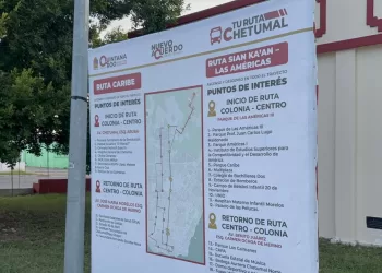 Incorporan nuevas colonias y puntos de servicio en la ruta piloto Sian Ka’an en Chetumal