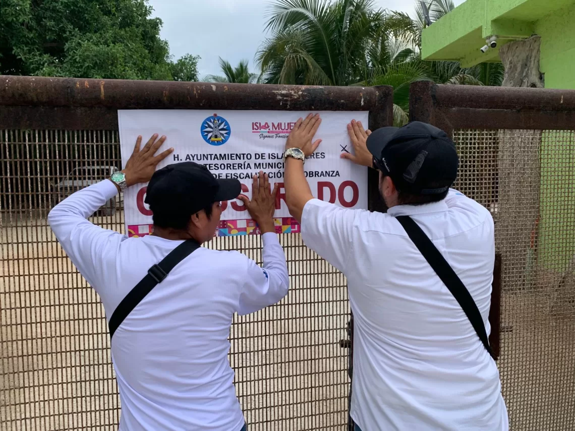 Cierran extracción ilegal que dañaba el entorno en Ciudad Mujeres