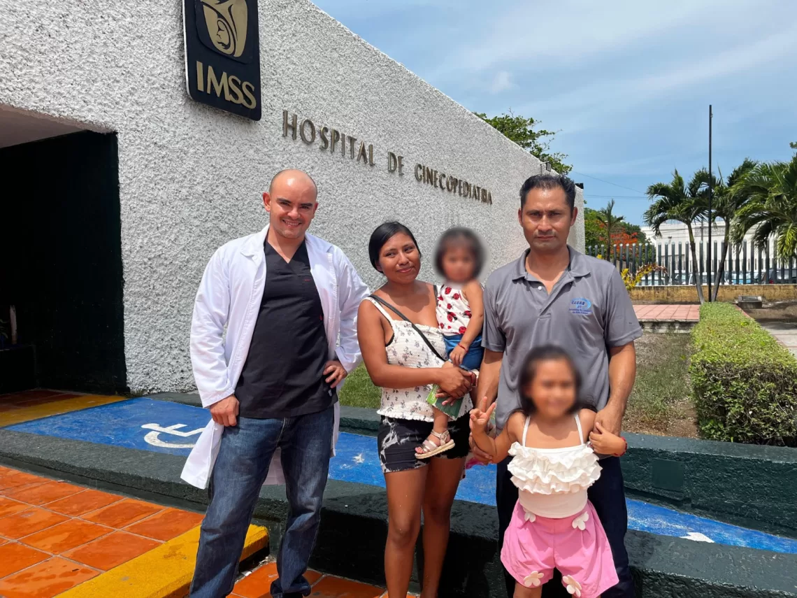 Niña de 2 años se recupera totalmente de graves quemaduras sin cicatrices gracias a la cirugía especializada del IMSS