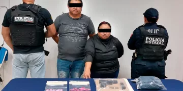 Detienen en Cozumel a cuatro presuntos narcomenudistas con armas y drogas