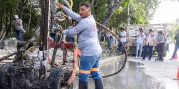 Encabeza Estefanía Mercado Mega Brigada de Servicios Públicos en Puerto Aventuras