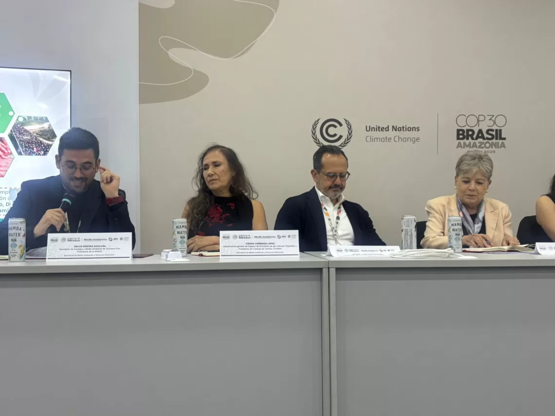 México integra visión de los estados en su nueva ruta climática presentada en la COP30