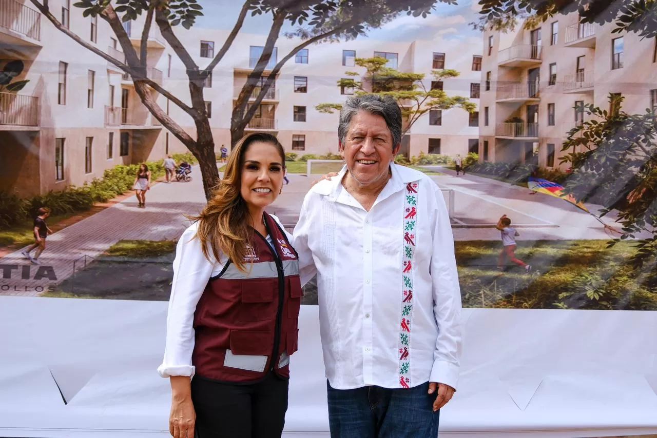 Supervisan Mara Lezama y Rodrigo Chávez, de CONAVI, inicio de más de mil Viviendas para el Bienestar en Cancún