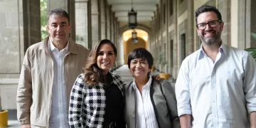 Revisa Mara Lezama de forma directa, avances del programa Viviendas para el Bienestar, con titular de la SEDATU