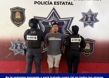 Enrique es detenido tras protagonizar incidente con policías en la supermanzana 61 de Cancún