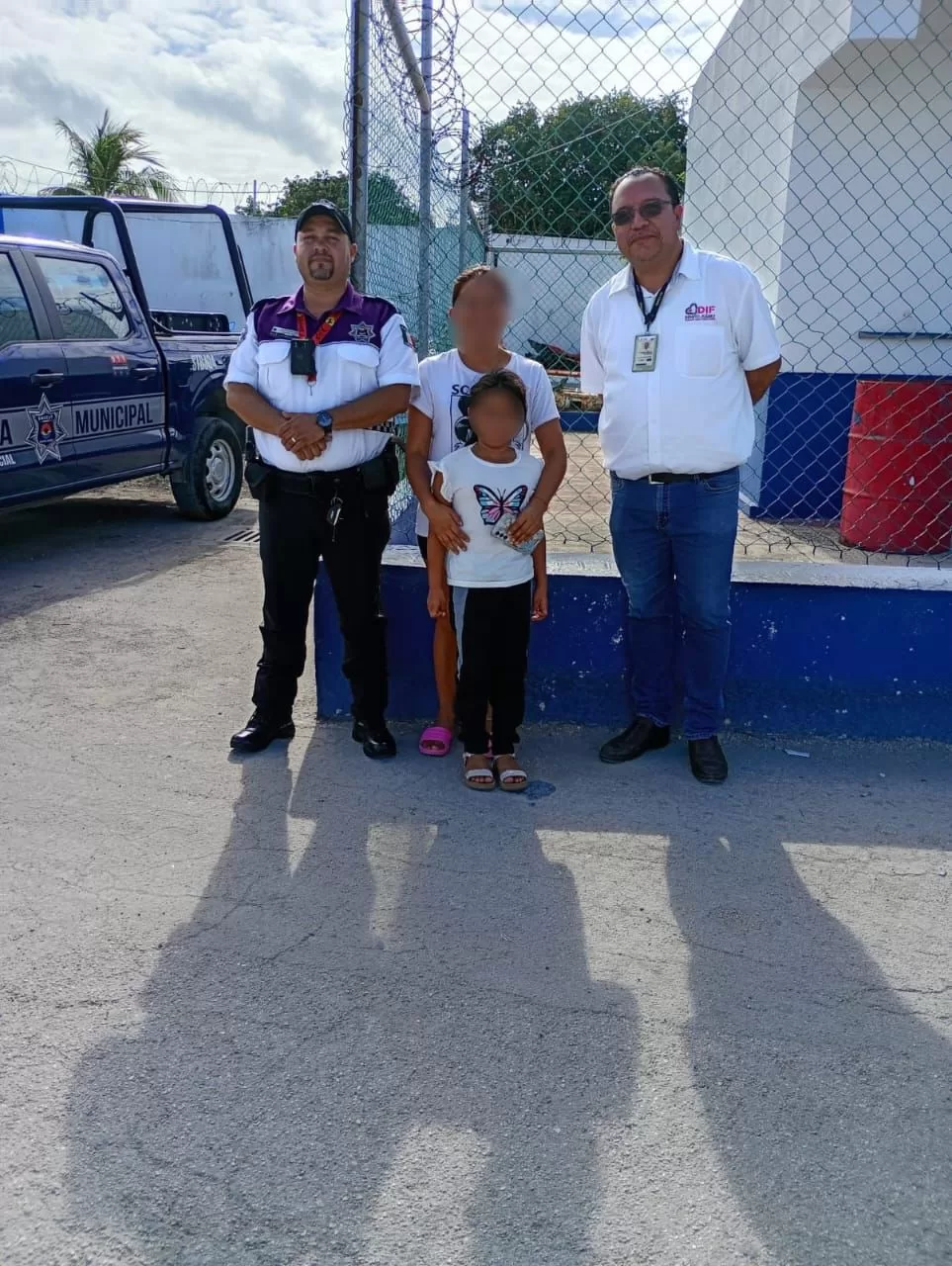 Atienden de inmediato reporte por posible maltrato infantil en Cancún
