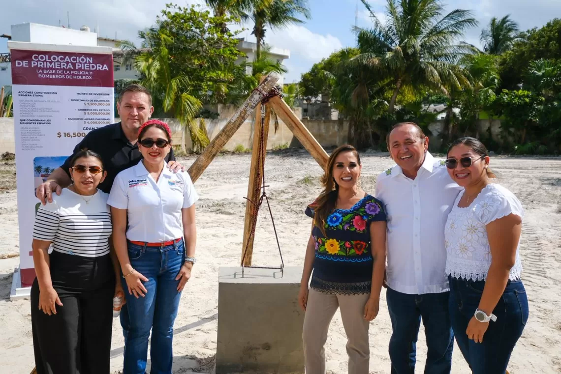 Tendrá Holbox por primera vez en su historia, Estación de Policía, Base de Policía y Protección Civil: Mara Lezama