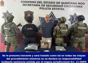Cae en Cancún presunto operador de red criminal internacional
