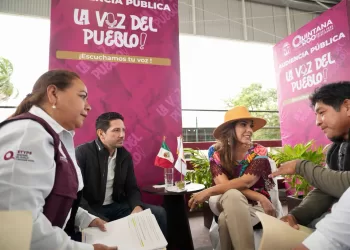 Renán Sánchez Tajonar destaca cercanía de la gobernadora Mara Lezama y refrenda atención a las familias de Cozumel