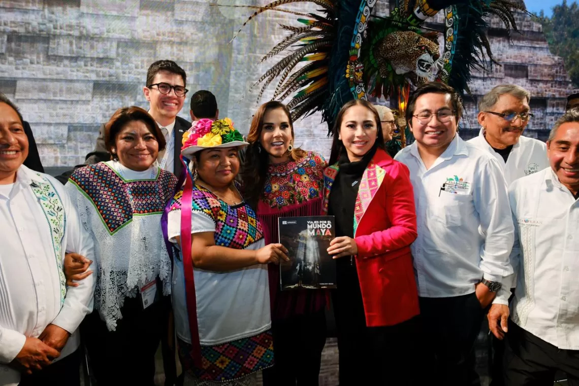México asume la presidencia del Mundo Maya en FITUR 2026 y reconocen a Quintana Roo por su turismo comunitario