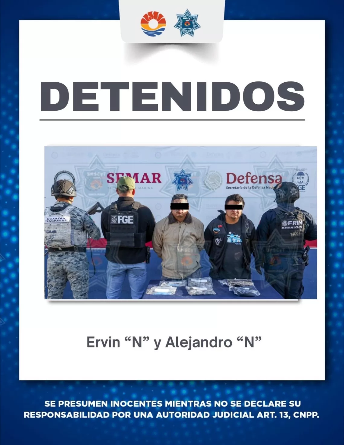 Capturan a dos sujetos en un mototaxi con drogas