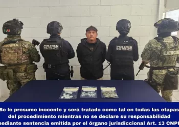 Detienen en Cozumel a presunto narcomenudista con diversas sustancias
