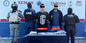 Por narcomenudeo, capturan FGE Quintana Roo, Guardia Nacional y Policía Municipal a cuatro personas relacionadas con delitos de extorsión en Benito Juárez