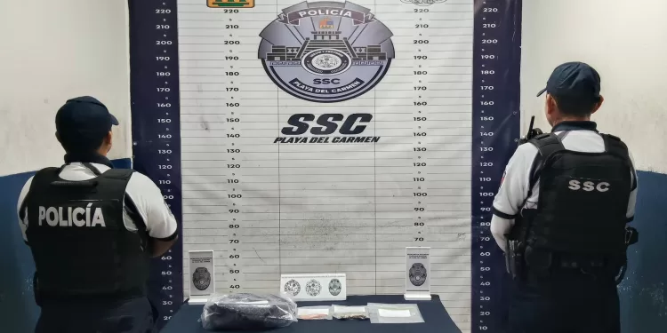 Refuerzan vigilancia tras decomiso de presuntos narcóticos en Playa del Carmen