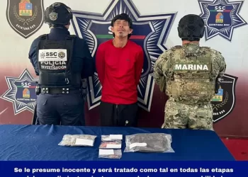 Detienen en Valle Verde a presunto implicado en narcomenudeo