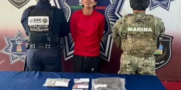 Detienen en Valle Verde a presunto implicado en narcomenudeo