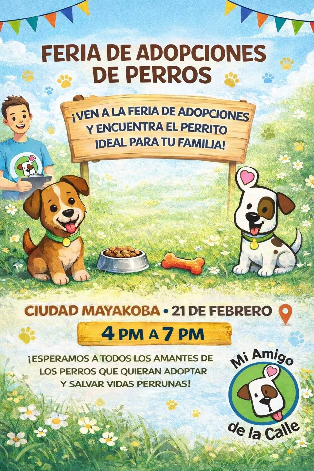 Convocan a feria de adopción animal en Ciudad Mayakoba