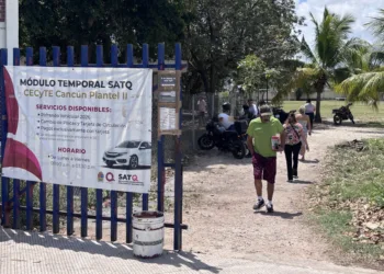 Concluye campaña de refrendo vehicular con baja afluencia en Cancún