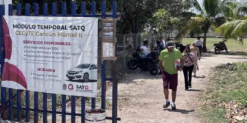 Concluye campaña de refrendo vehicular con baja afluencia en Cancún