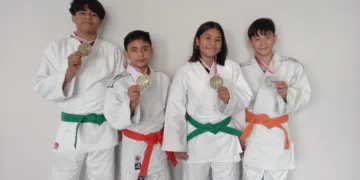 Tres oros y una plata colocan a judocas de Tulum en la ruta hacia la Olimpiada Nacional 2026
