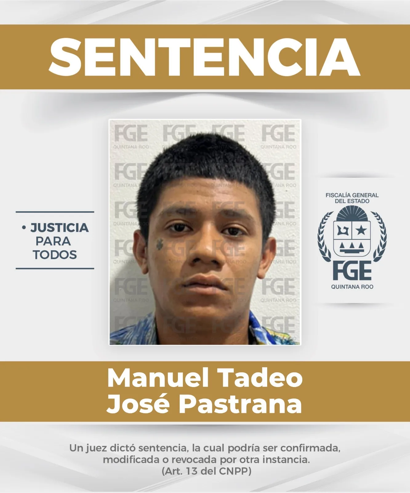 Sentencias por desaparición en Isla Mujeres y Cancún: tres personas reciben condenas de hasta 50 años de prisión
