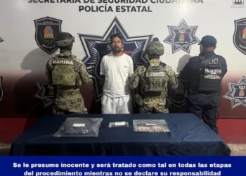 Detención en Zona Hotelera de Cancún tras operativo conjunto