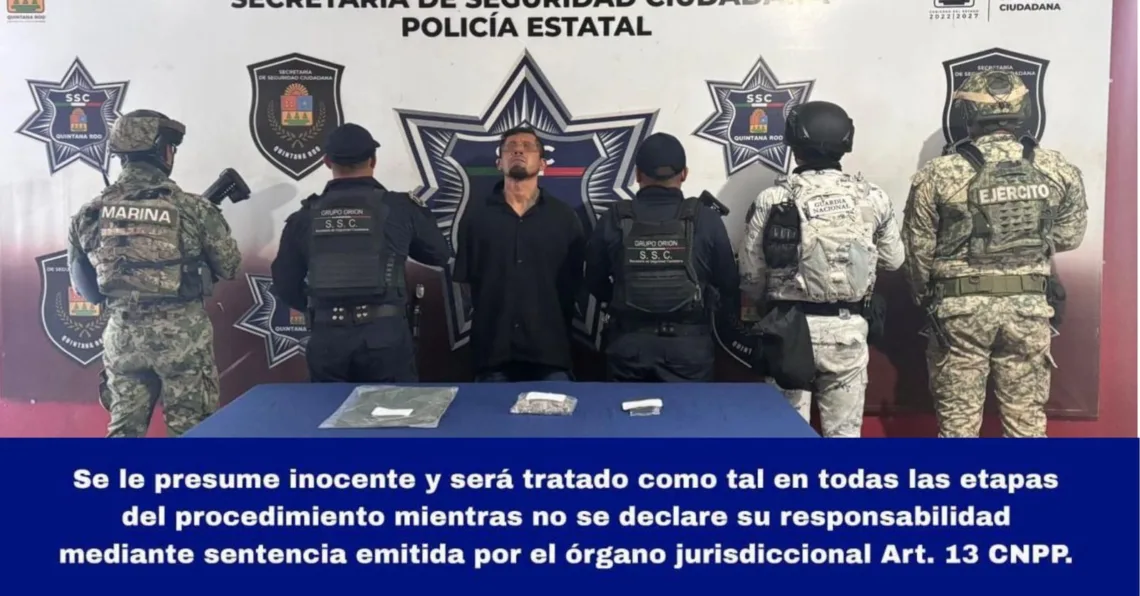 Detención en Puerto Juárez revela operación en calles de Cancún