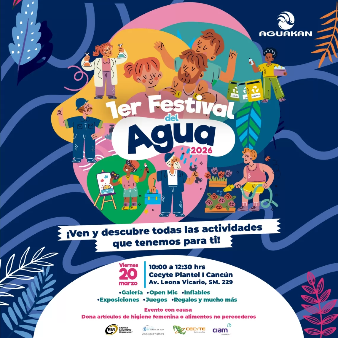 Aguakan realizará el primer Festival del Agua en Cancún