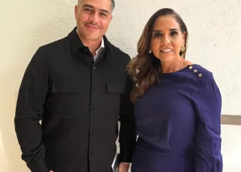 Se reúne Mara Lezama con secretario de Seguridad y Protección Ciudadana, García Harfuch