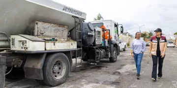 Estefanía Mercado encabeza mega jornada de servicios públicos en Misión del Carmen