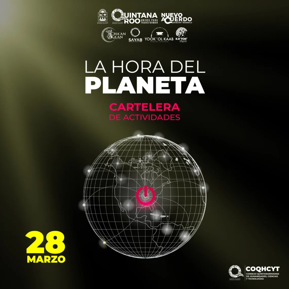 Q. Roo se suma a La Hora del Planeta con actividades en su red de planetarios