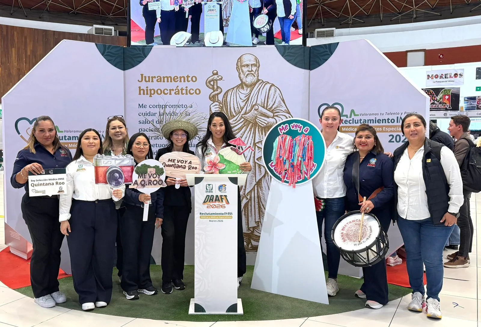 IMSS Quintana Roo suma 123 especialistas tras draft 2026