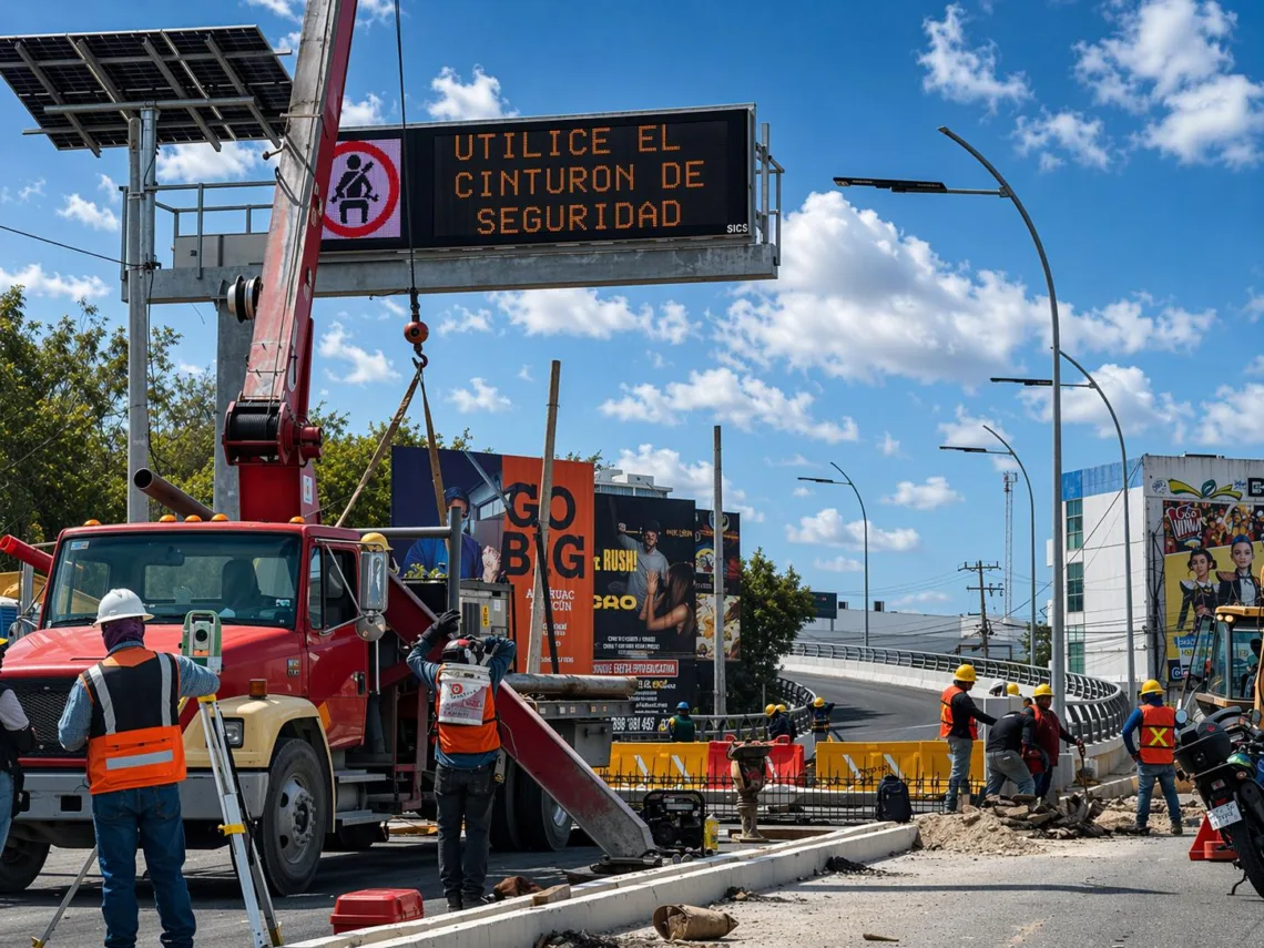 A contrarreloj, afinan detalles del Puente Nichupté