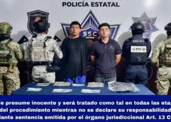 Intercambio de dosis en la vía pública termina en detención en Cancún