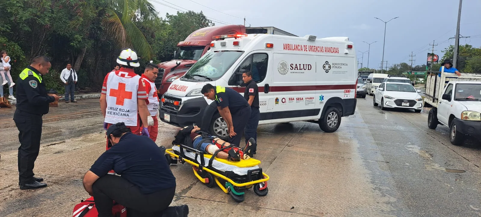 Motociclistas concentran la mayoría de accidentes viales en Tulum durante 2026