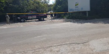 Abandonan bolsas con restos humanos en calles de Aldea Zamá y activan operativo en Tulum