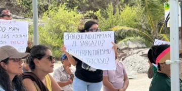 Protesta marca aniversario del Parque Nacional Tulum por afectaciones económicas