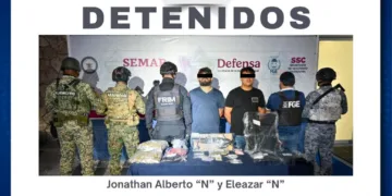 Aseguran drogas, equipo táctico y modificador de arma en operativo en Cancún