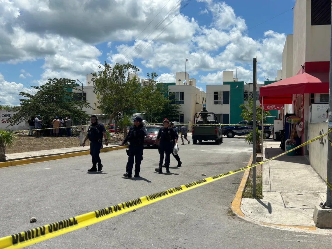 Ataque armado en la Región 258 en Cancún deja solo daños materiales