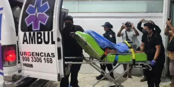 Menor es baleado en Valle Verde y trasladado al Hospital General de Cancún